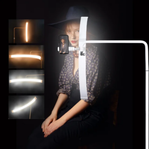 Half Moon Beauty and Lash Lamp White Color